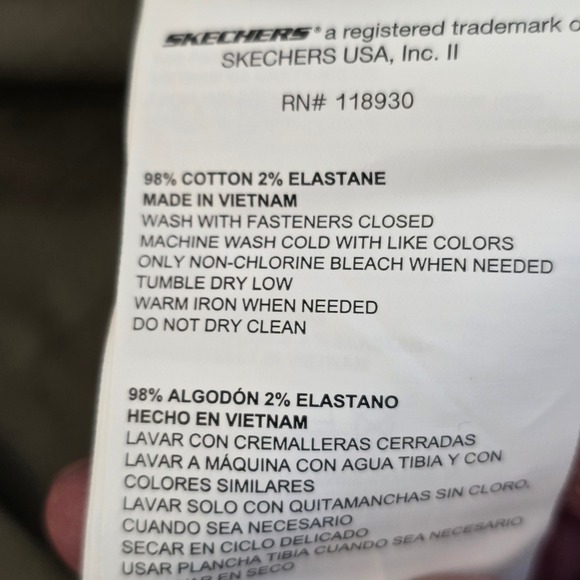 Skechers Men's Utility Jacket Green Full Zip Pockets Lightweight 2XL - Picture 10 of 14